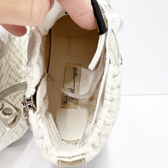 Vintage Havana High Top Lynn Multi Mix White Cream Shoes Women’s 7 - Picture 15 of 16